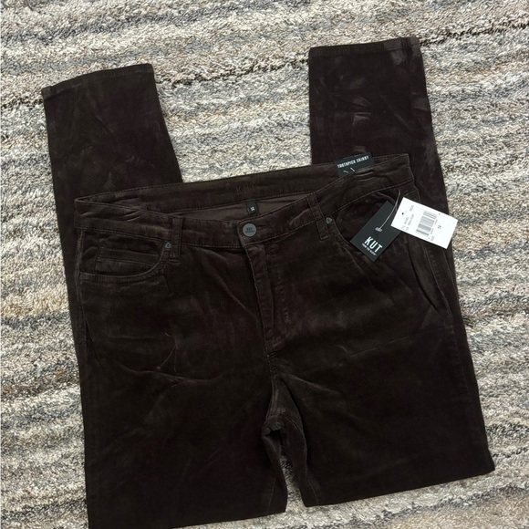 KUT From The Kloth Corduroy Toothpick Skinny Jeans Sz 14 NWT | KUT Skinny Jeans- - Picture 6 of 15
